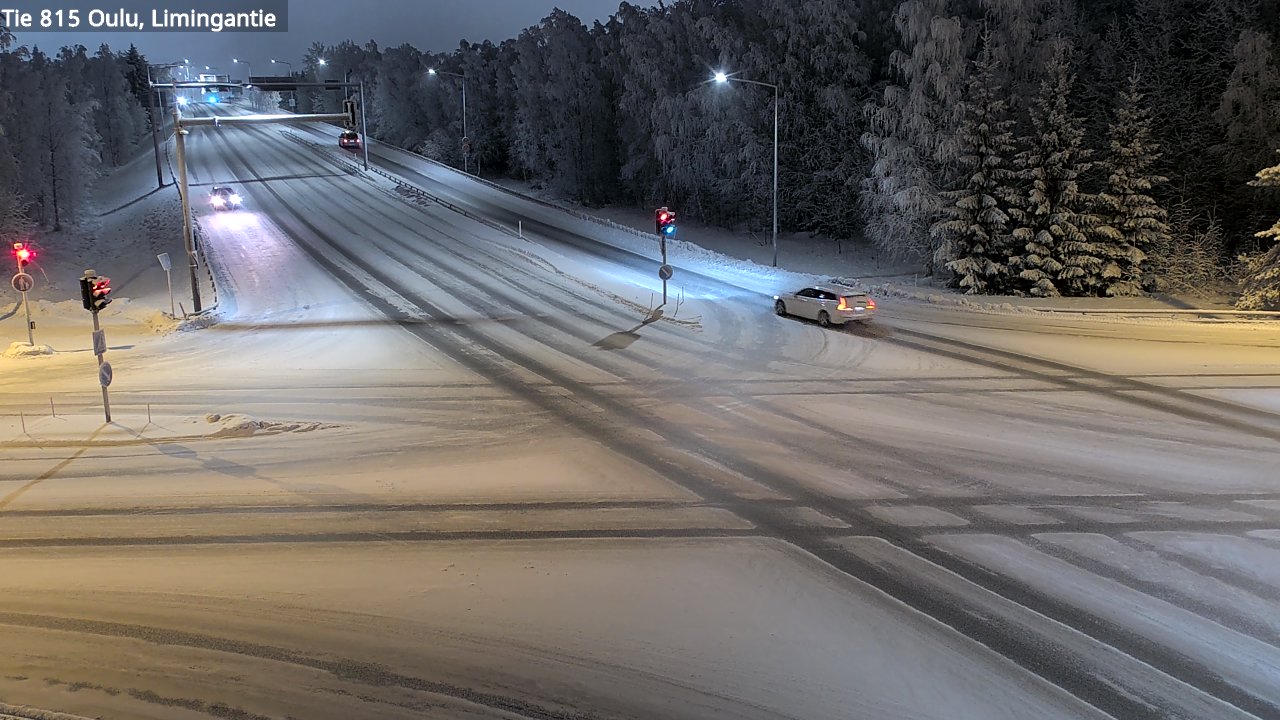 Weather Camera Image Road 815 Oulu, Limingantie, Oulu, Pohjois-Pohjanmaa