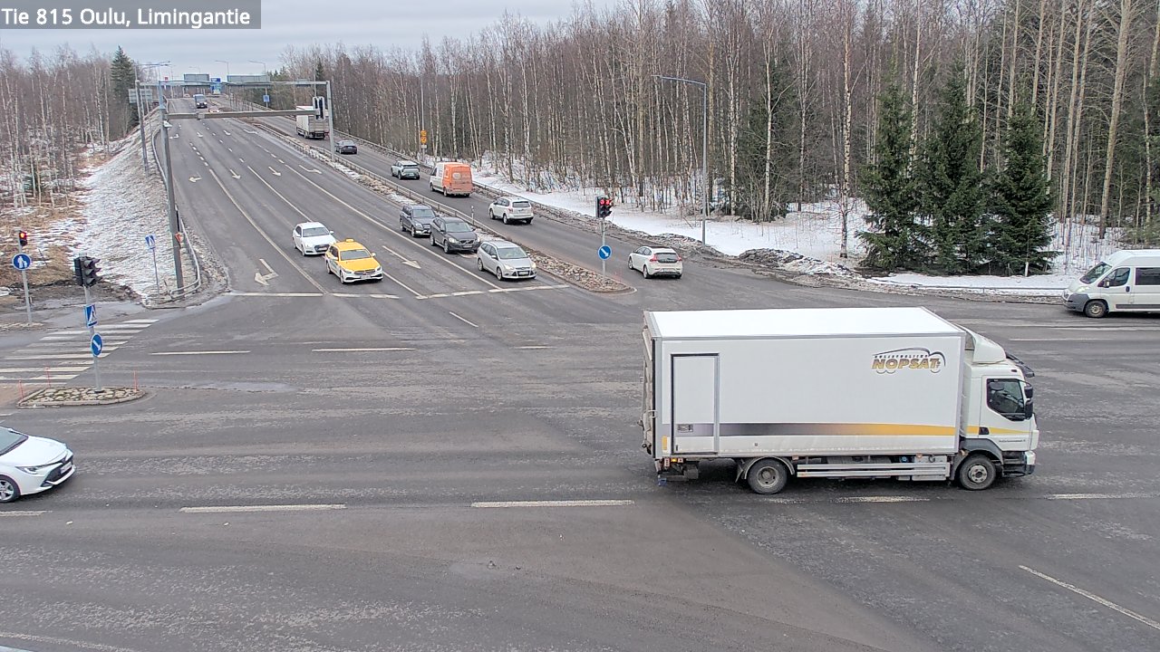 Weather Camera Image Road 815 Oulu, Limingantie, Oulu, Pohjois-Pohjanmaa