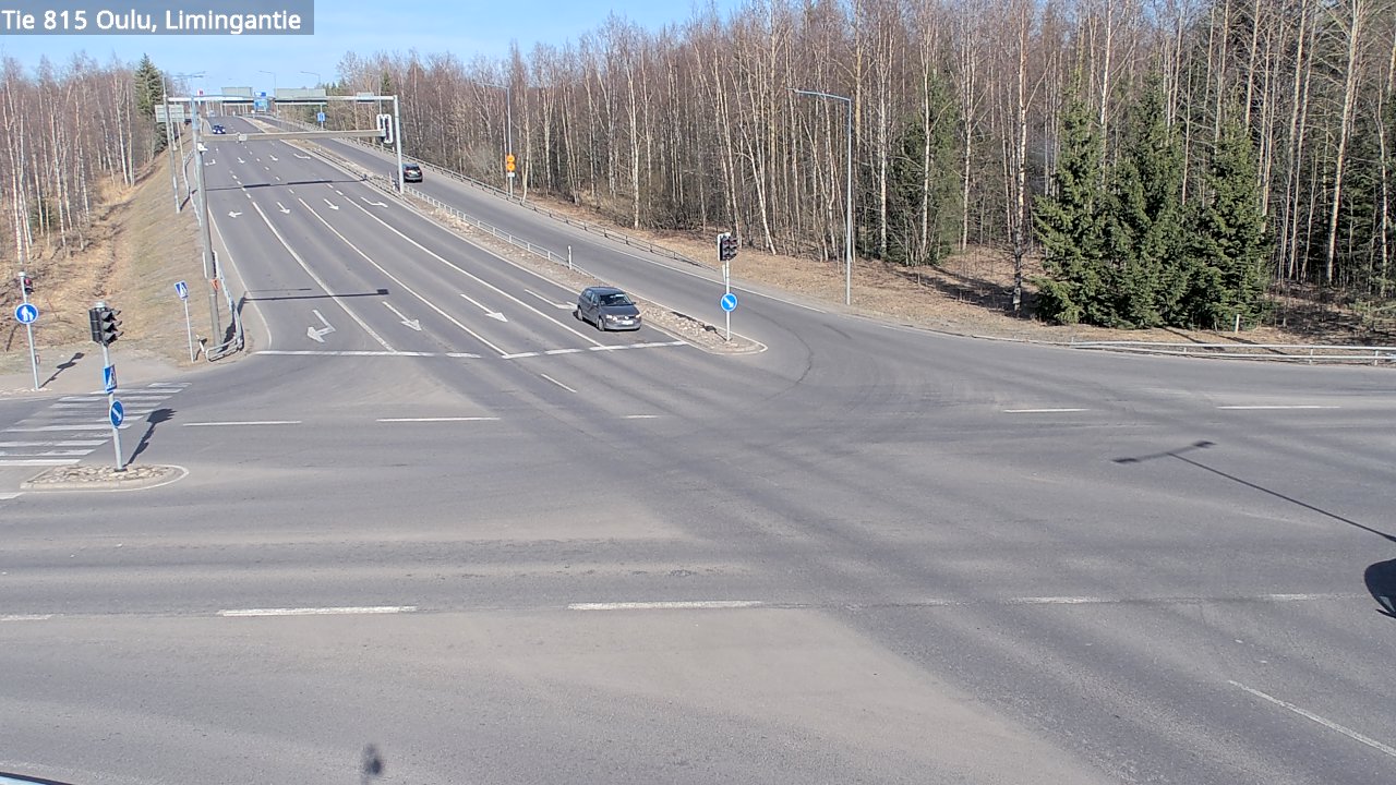 Kelikamerat Kuva Tie 815 Oulu, Limingantie, Oulu, Pohjois-Pohjanmaa