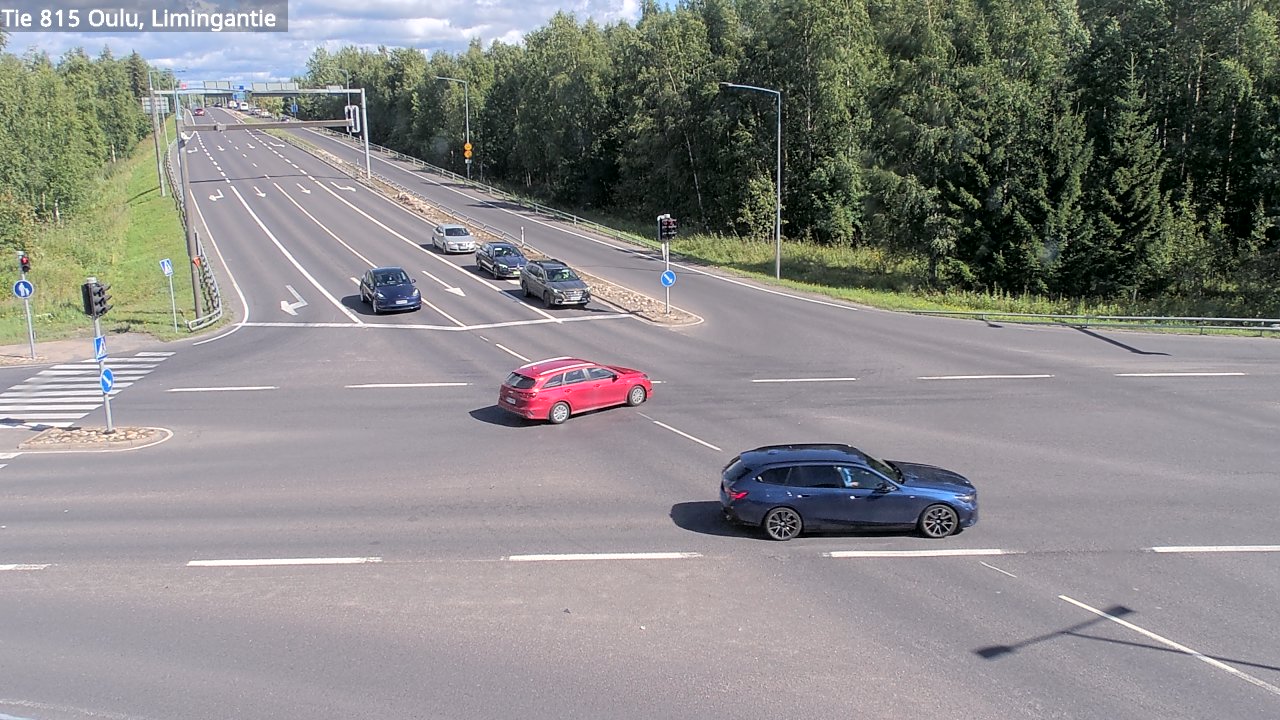 Kelikamerat Kuva Tie 815 Oulu, Limingantie, Oulu, Pohjois-Pohjanmaa