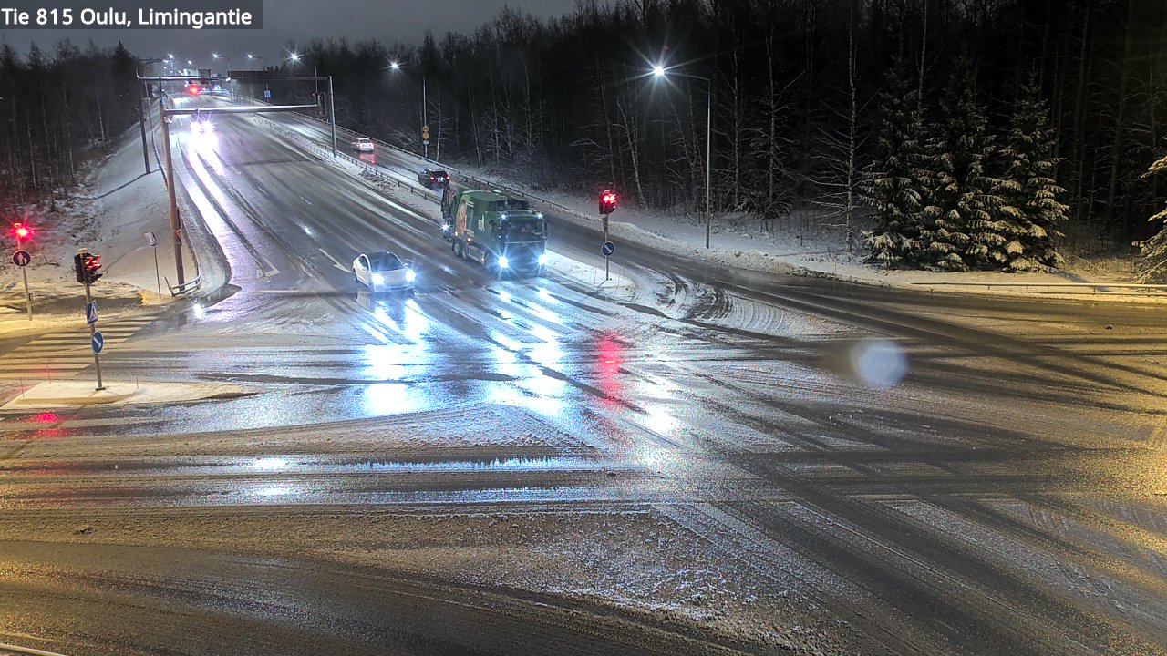 Weather Camera Image Road 815 Oulu, Limingantie, Oulu, Pohjois-Pohjanmaa