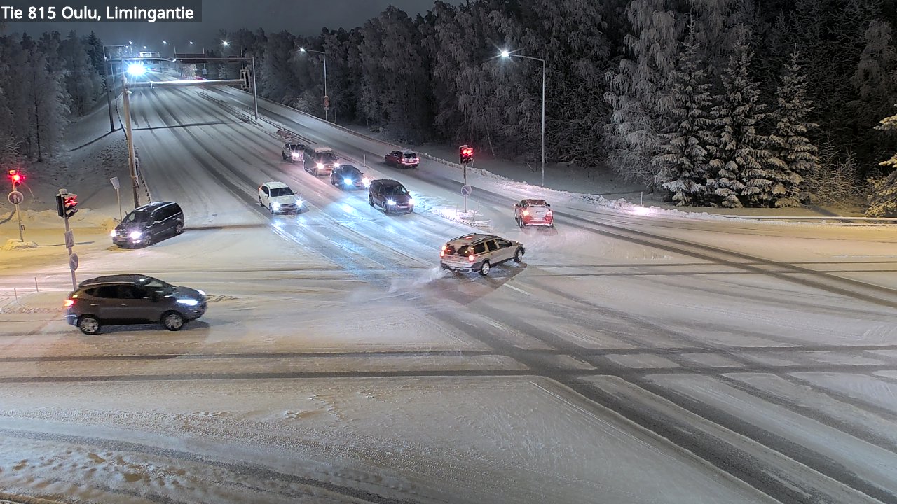 Weather Camera Image Road 815 Oulu, Limingantie, Oulu, Pohjois-Pohjanmaa