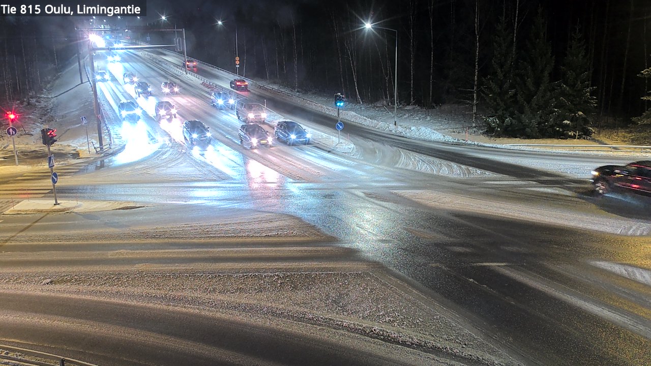 Weather Camera Image Road 815 Oulu, Limingantie, Oulu, Pohjois-Pohjanmaa