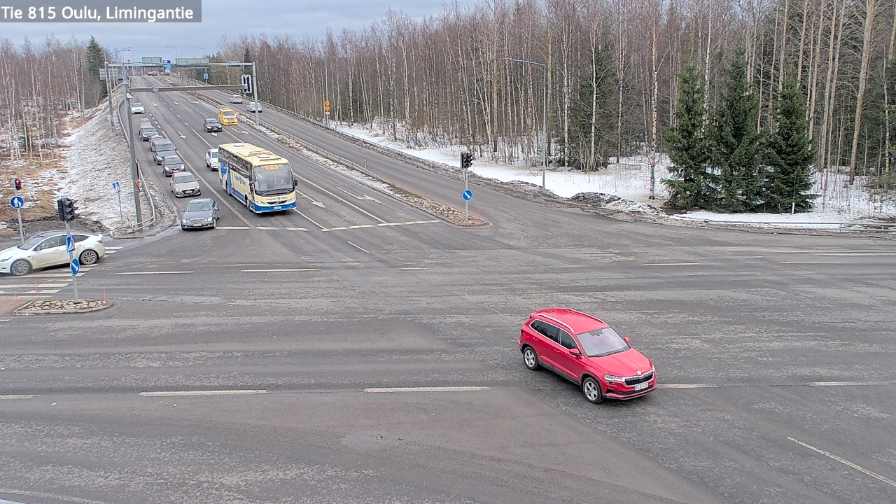 Weather Camera Image Road 815 Oulu, Limingantie, Oulu, Pohjois-Pohjanmaa