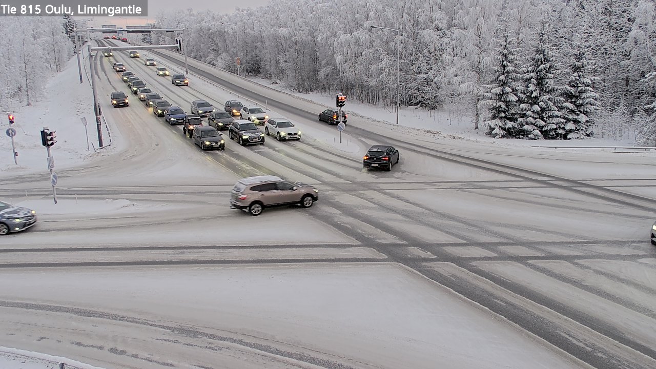 Weather Camera Image Road 815 Oulu, Limingantie, Oulu, Pohjois-Pohjanmaa