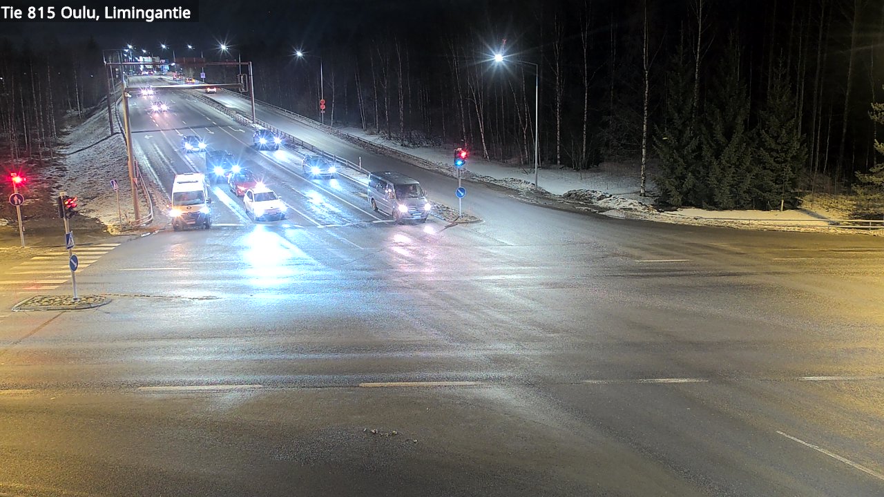 Kelikamerat Kuva Tie 815 Oulu, Limingantie, Oulu, Pohjois-Pohjanmaa