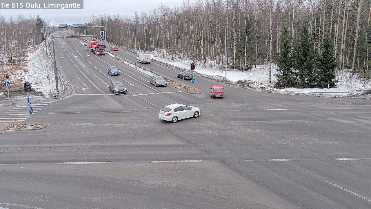 Weather Camera Image Road 815 Oulu, Limingantie, Oulu, Pohjois-Pohjanmaa