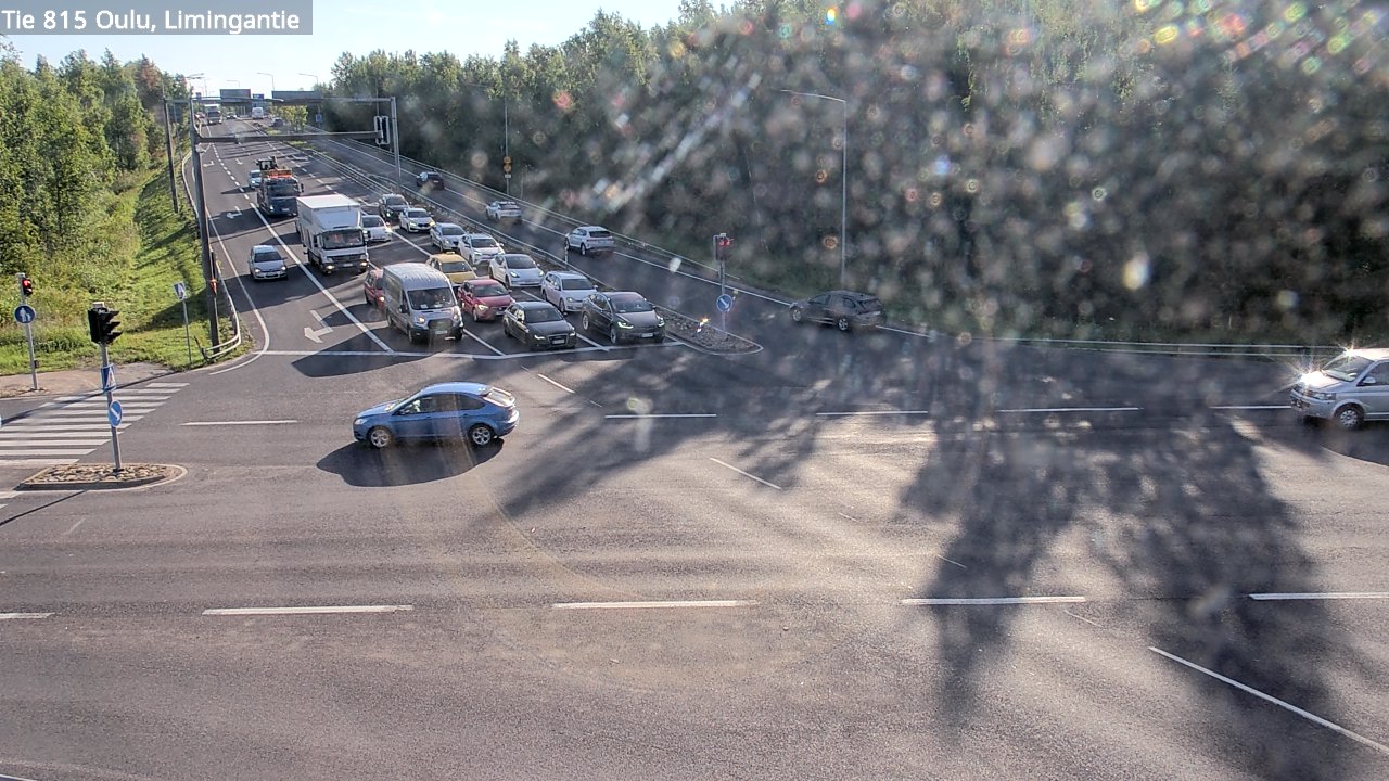 Weather Camera Image Väg 815 Oleåborg, Limingantie, Oulu, Pohjois-Pohjanmaa