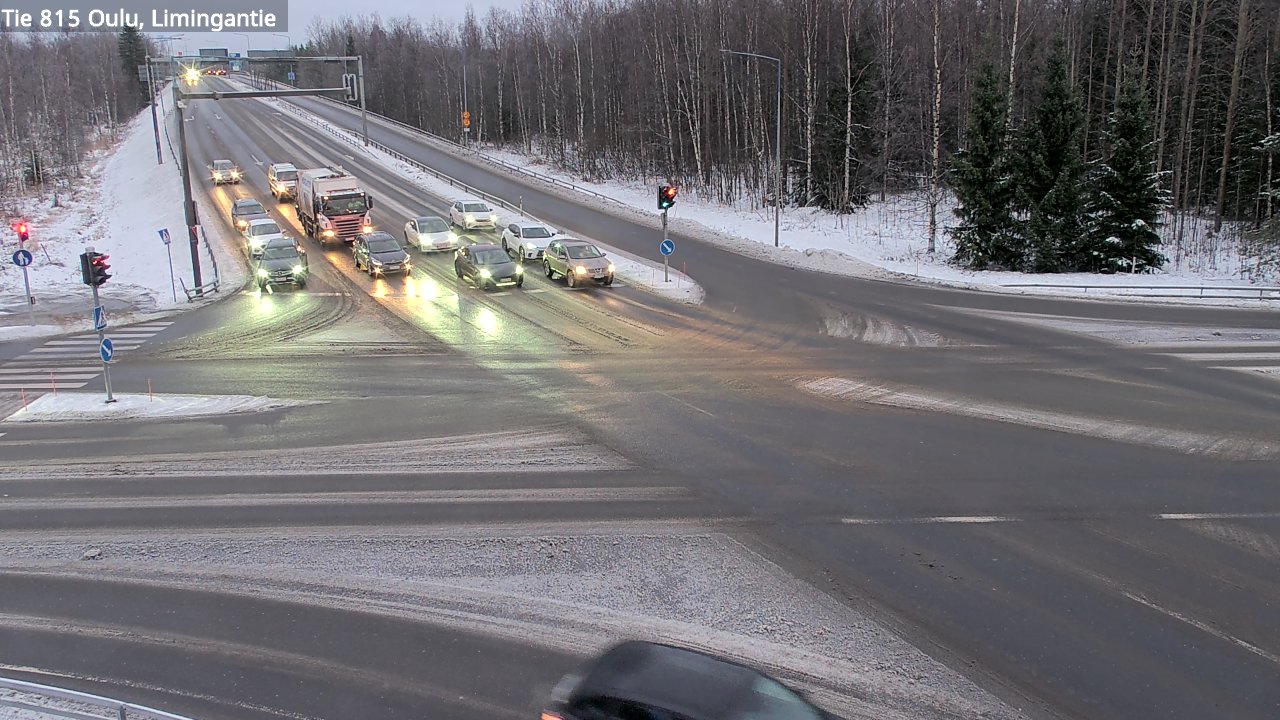 Weather Camera Image Road 815 Oulu, Limingantie, Oulu, Pohjois-Pohjanmaa