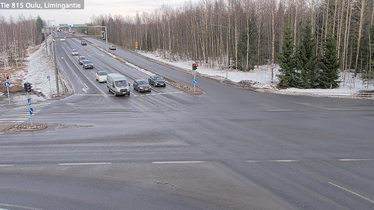 Kelikamerat Kuva Tie 815 Oulu, Limingantie, Oulu, Pohjois-Pohjanmaa