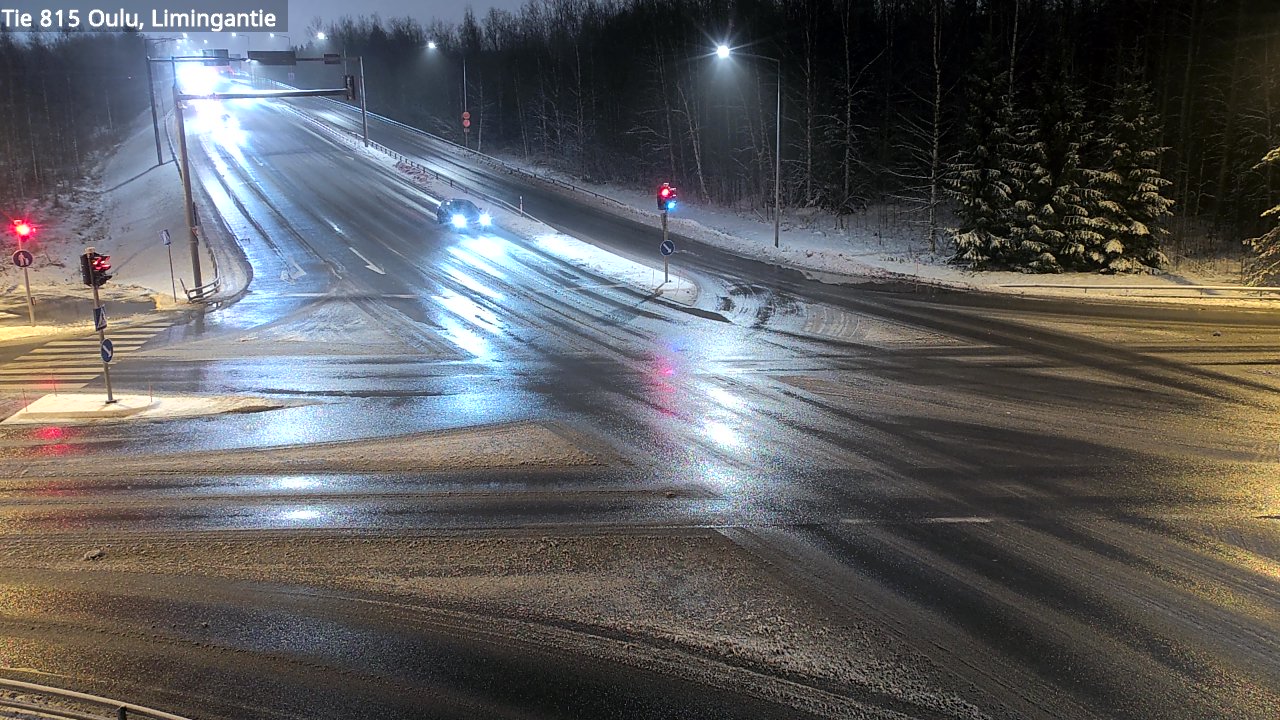 Weather Camera Image Road 815 Oulu, Limingantie, Oulu, Pohjois-Pohjanmaa