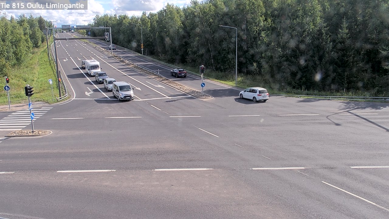 Weather Camera Image Väg 815 Oleåborg, Limingantie, Oulu, Pohjois-Pohjanmaa