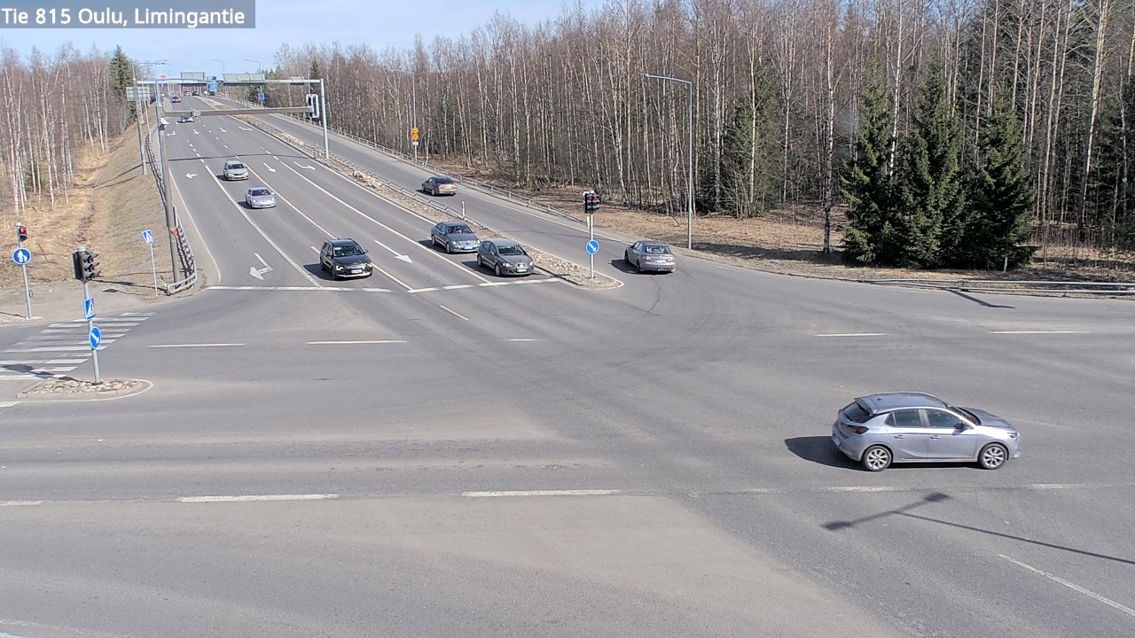 Kelikamerat Kuva Tie 815 Oulu, Limingantie, Oulu, Pohjois-Pohjanmaa