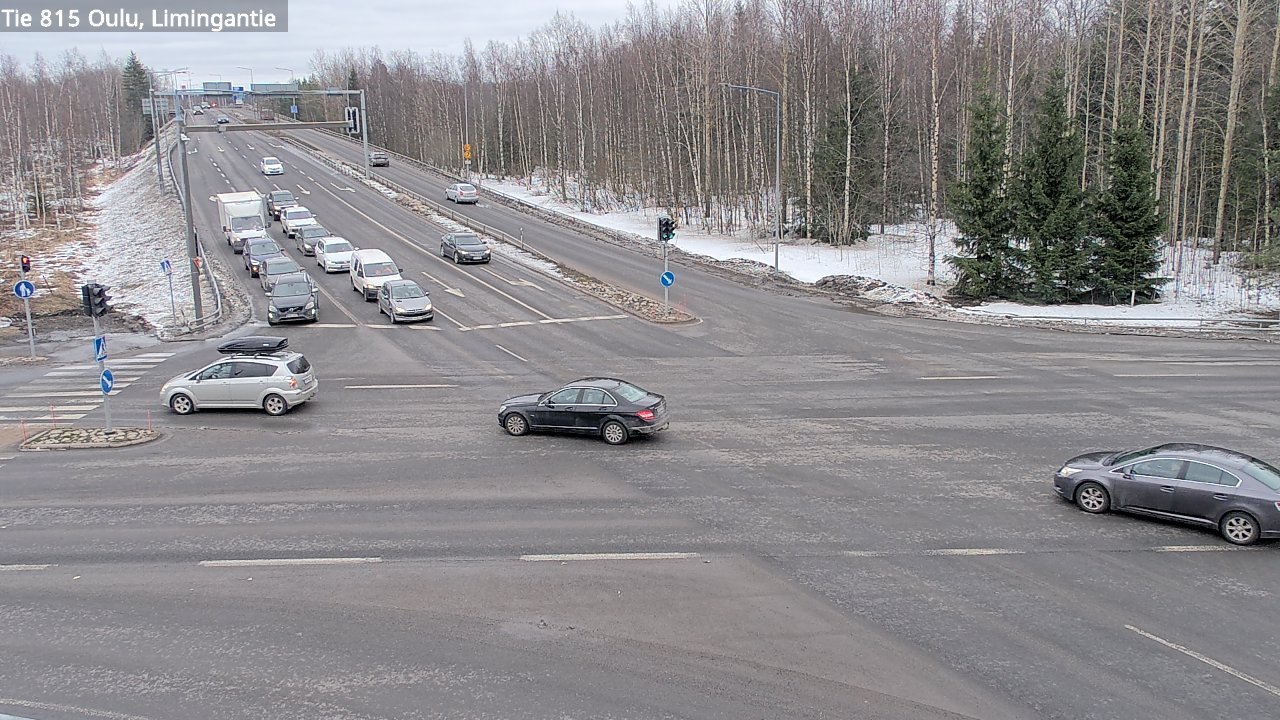 Weather Camera Image Road 815 Oulu, Limingantie, Oulu, Pohjois-Pohjanmaa
