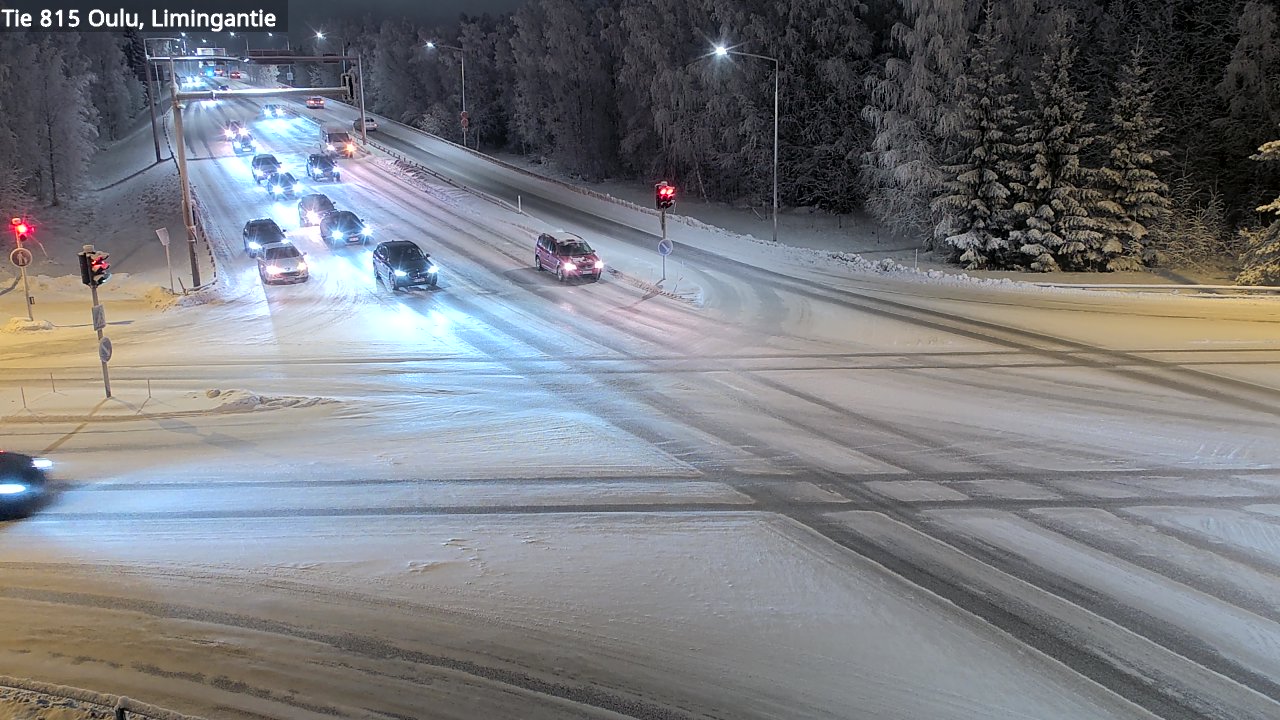 Weather Camera Image Road 815 Oulu, Limingantie, Oulu, Pohjois-Pohjanmaa