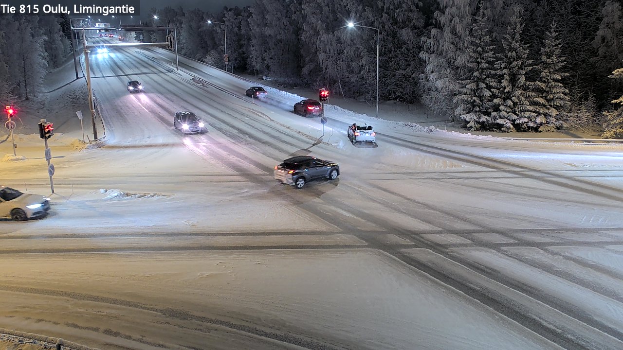 Weather Camera Image Road 815 Oulu, Limingantie, Oulu, Pohjois-Pohjanmaa