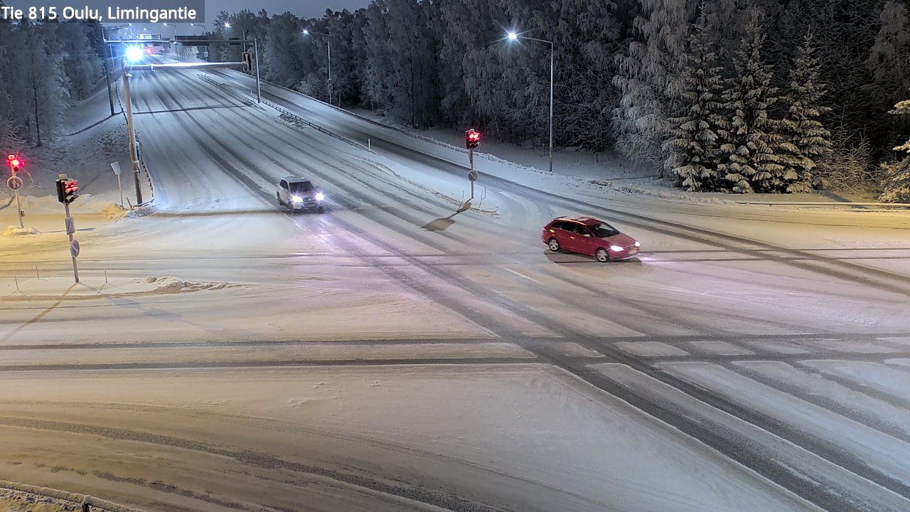 Weather Camera Image Road 815 Oulu, Limingantie, Oulu, Pohjois-Pohjanmaa