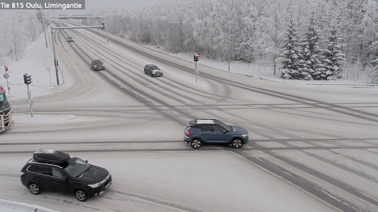 Weather Camera Image Road 815 Oulu, Limingantie, Oulu, Pohjois-Pohjanmaa