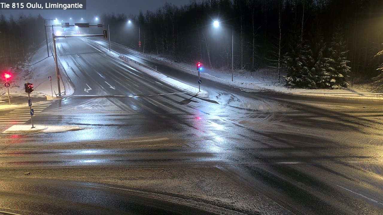 Weather Camera Image Road 815 Oulu, Limingantie, Oulu, Pohjois-Pohjanmaa