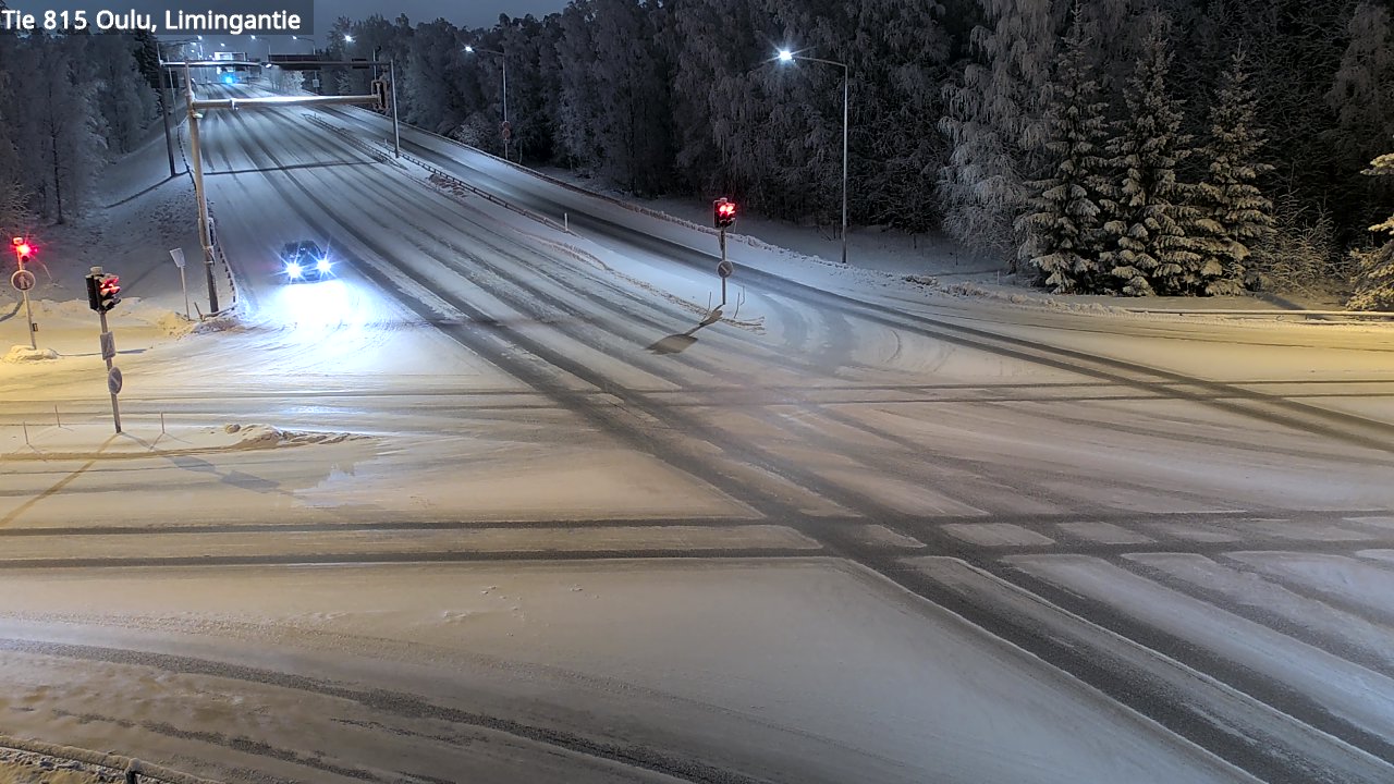 Weather Camera Image Road 815 Oulu, Limingantie, Oulu, Pohjois-Pohjanmaa