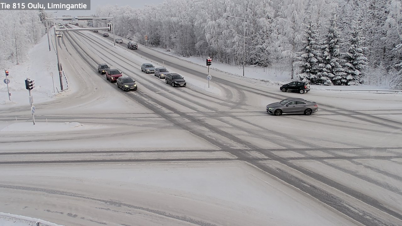 Weather Camera Image Road 815 Oulu, Limingantie, Oulu, Pohjois-Pohjanmaa