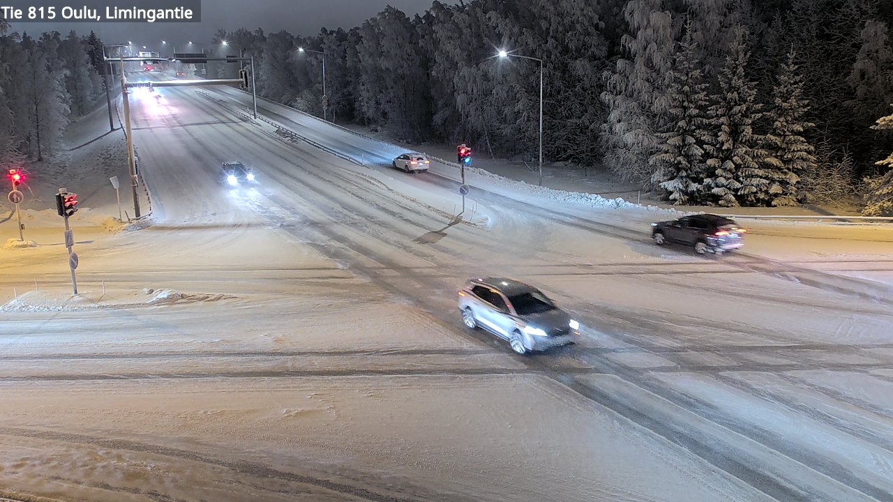 Weather Camera Image Road 815 Oulu, Limingantie, Oulu, Pohjois-Pohjanmaa