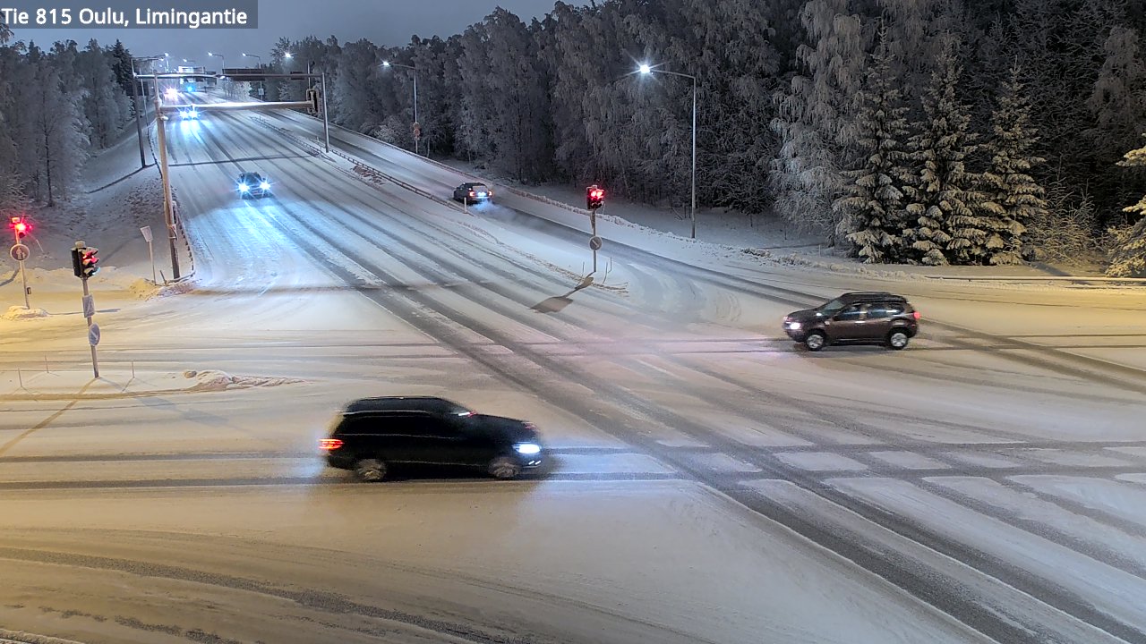 Weather Camera Image Road 815 Oulu, Limingantie, Oulu, Pohjois-Pohjanmaa