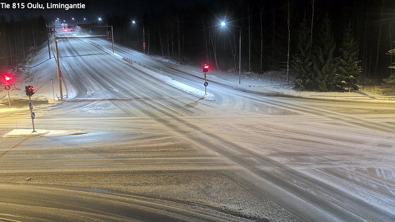 Weather Camera Image Road 815 Oulu, Limingantie, Oulu, Pohjois-Pohjanmaa