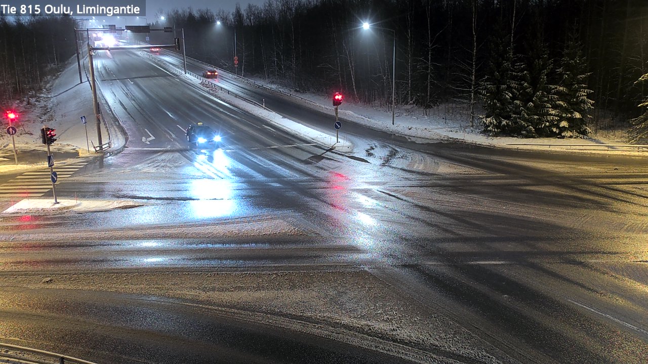 Weather Camera Image Road 815 Oulu, Limingantie, Oulu, Pohjois-Pohjanmaa
