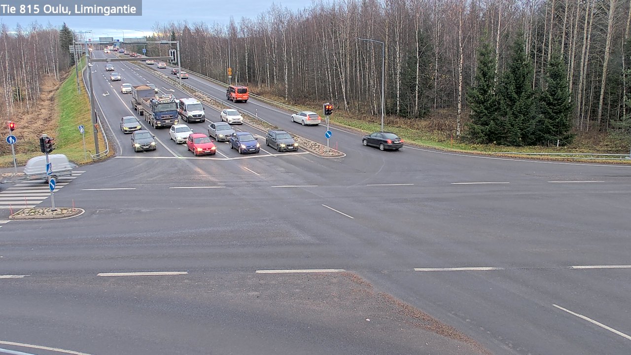 Kelikamerat Kuva Tie 815 Oulu, Limingantie, Oulu, Pohjois-Pohjanmaa