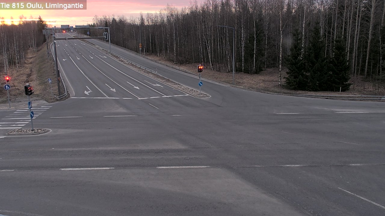 Weather Camera Image Road 815 Oulu, Limingantie, Oulu, Pohjois-Pohjanmaa