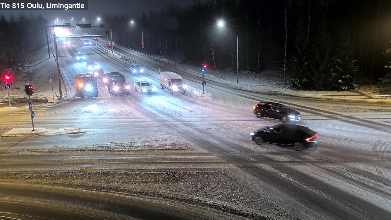 Weather Camera Image Road 815 Oulu, Limingantie, Oulu, Pohjois-Pohjanmaa