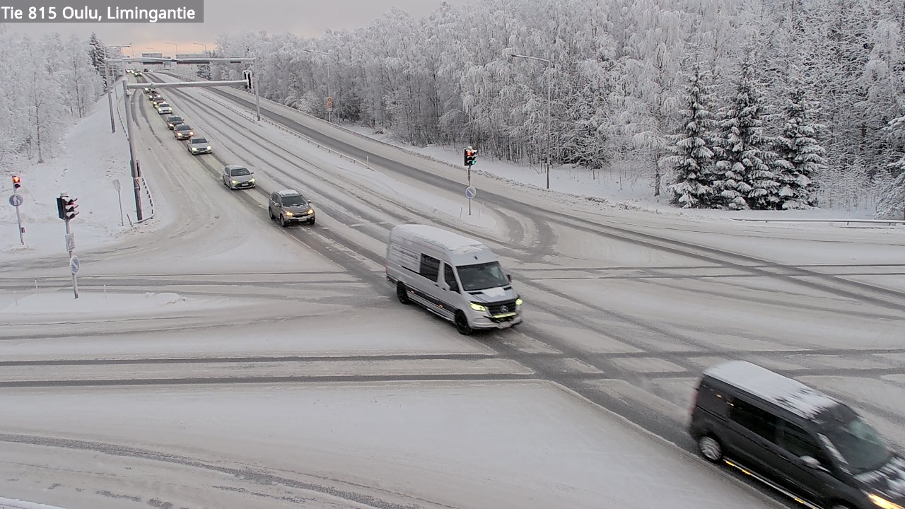 Weather Camera Image Road 815 Oulu, Limingantie, Oulu, Pohjois-Pohjanmaa