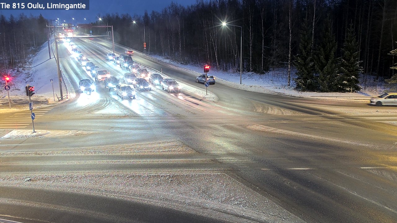 Weather Camera Image Road 815 Oulu, Limingantie, Oulu, Pohjois-Pohjanmaa