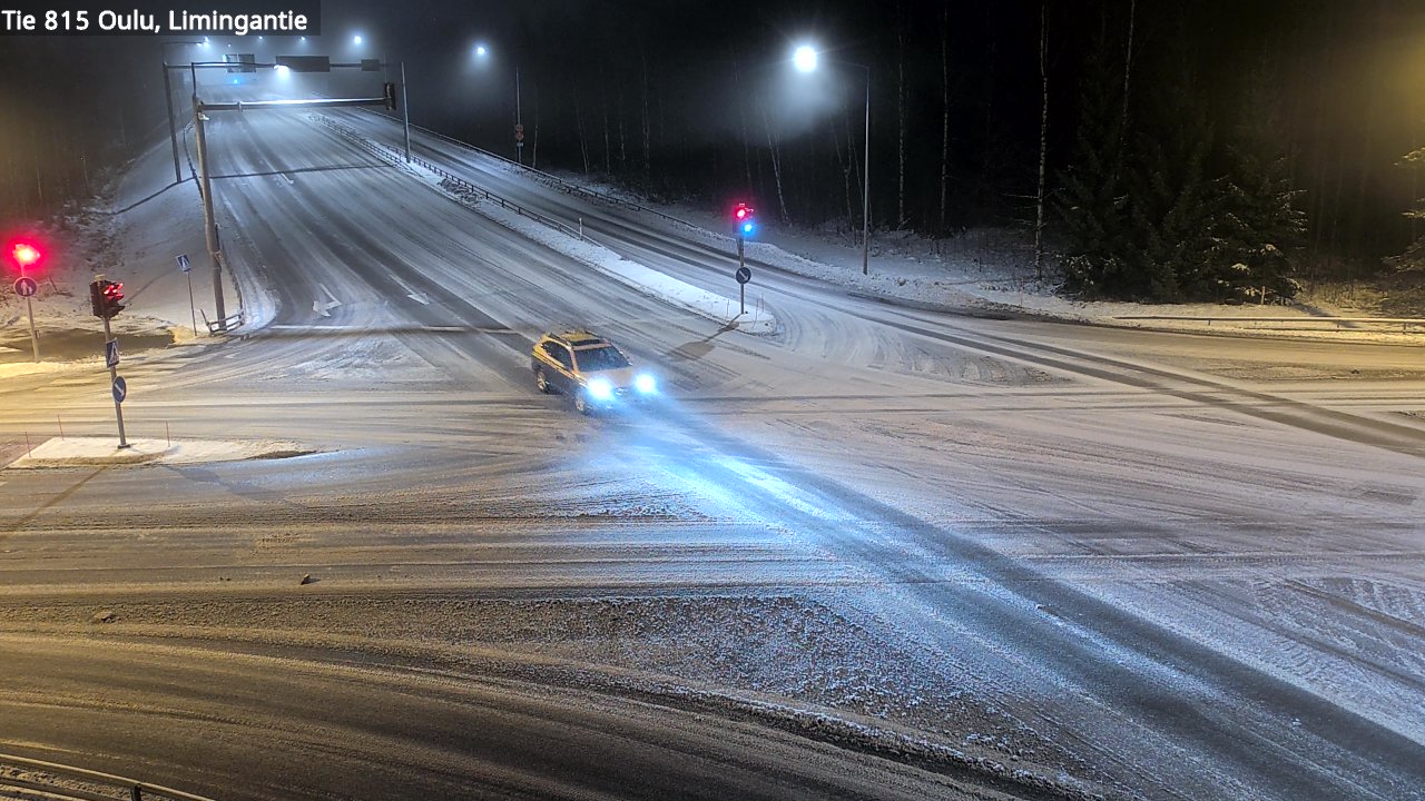 Weather Camera Image Road 815 Oulu, Limingantie, Oulu, Pohjois-Pohjanmaa