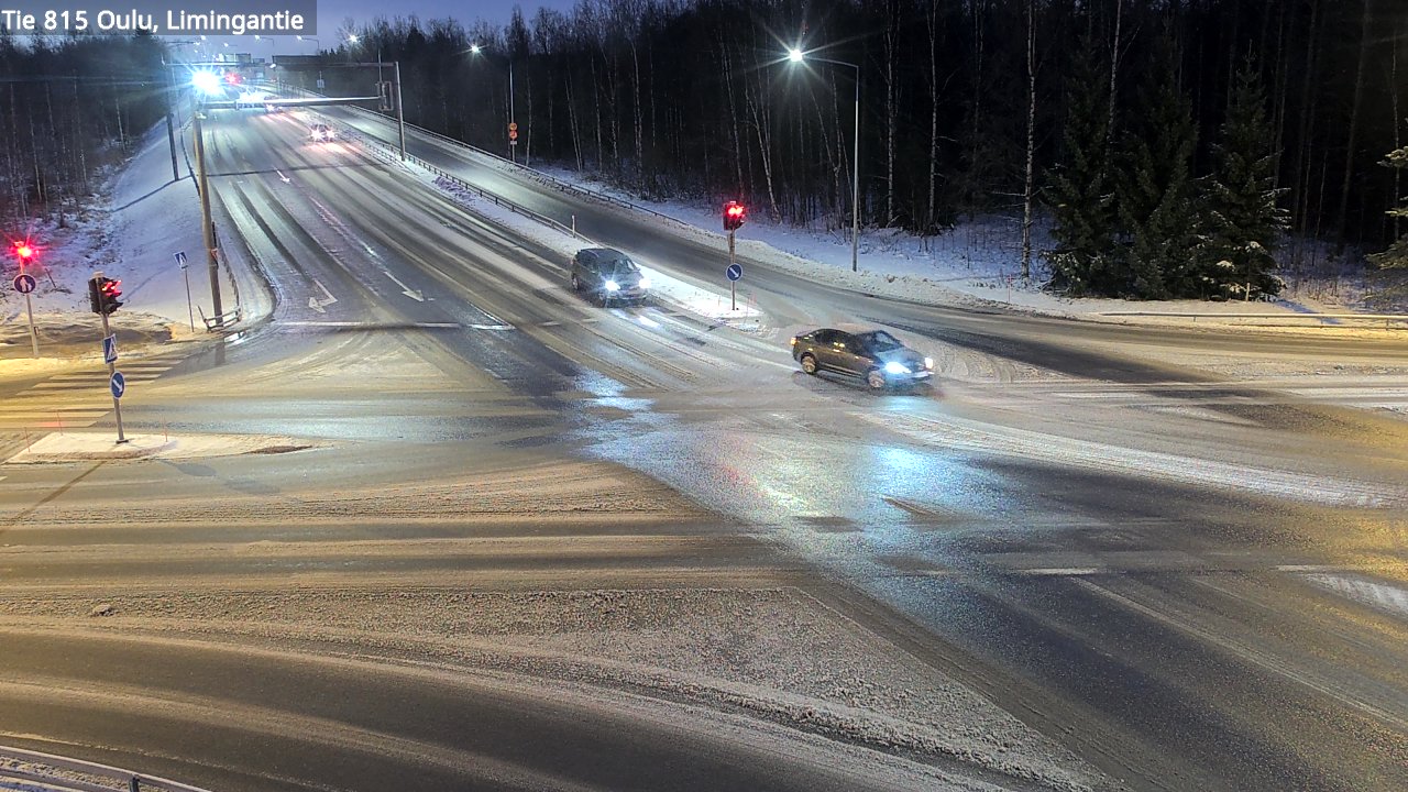 Weather Camera Image Road 815 Oulu, Limingantie, Oulu, Pohjois-Pohjanmaa