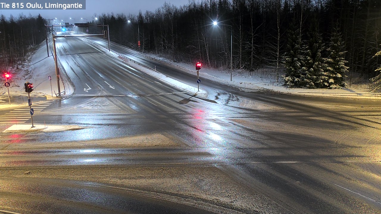 Weather Camera Image Road 815 Oulu, Limingantie, Oulu, Pohjois-Pohjanmaa