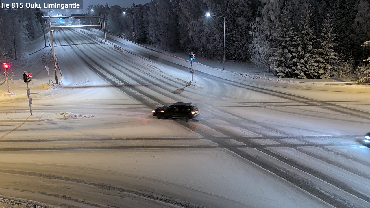 Weather Camera Image Road 815 Oulu, Limingantie, Oulu, Pohjois-Pohjanmaa