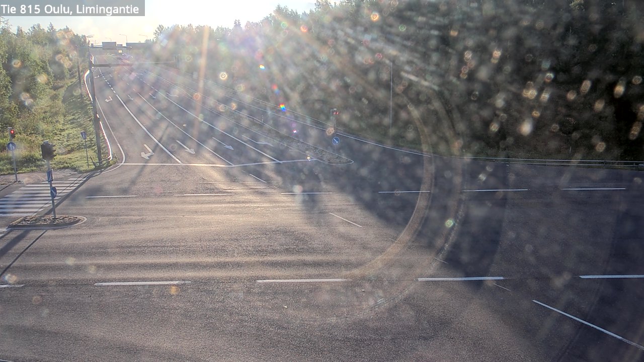 Weather Camera Image Väg 815 Oleåborg, Limingantie, Oulu, Pohjois-Pohjanmaa