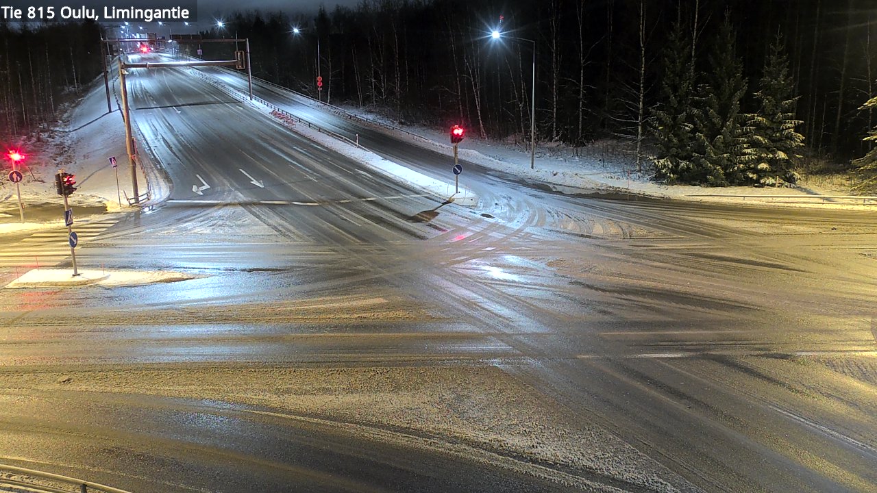 Weather Camera Image Road 815 Oulu, Limingantie, Oulu, Pohjois-Pohjanmaa