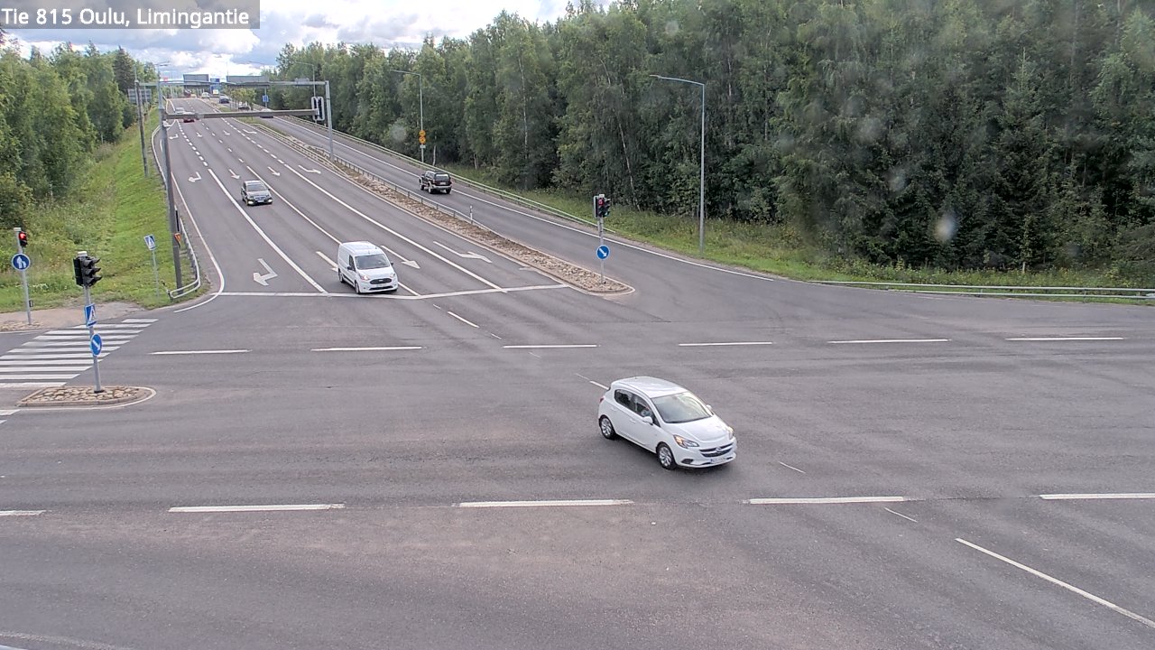 Weather Camera Image Väg 815 Oleåborg, Limingantie, Oulu, Pohjois-Pohjanmaa