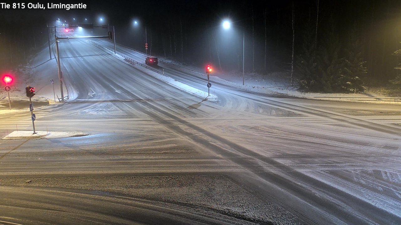 Weather Camera Image Road 815 Oulu, Limingantie, Oulu, Pohjois-Pohjanmaa