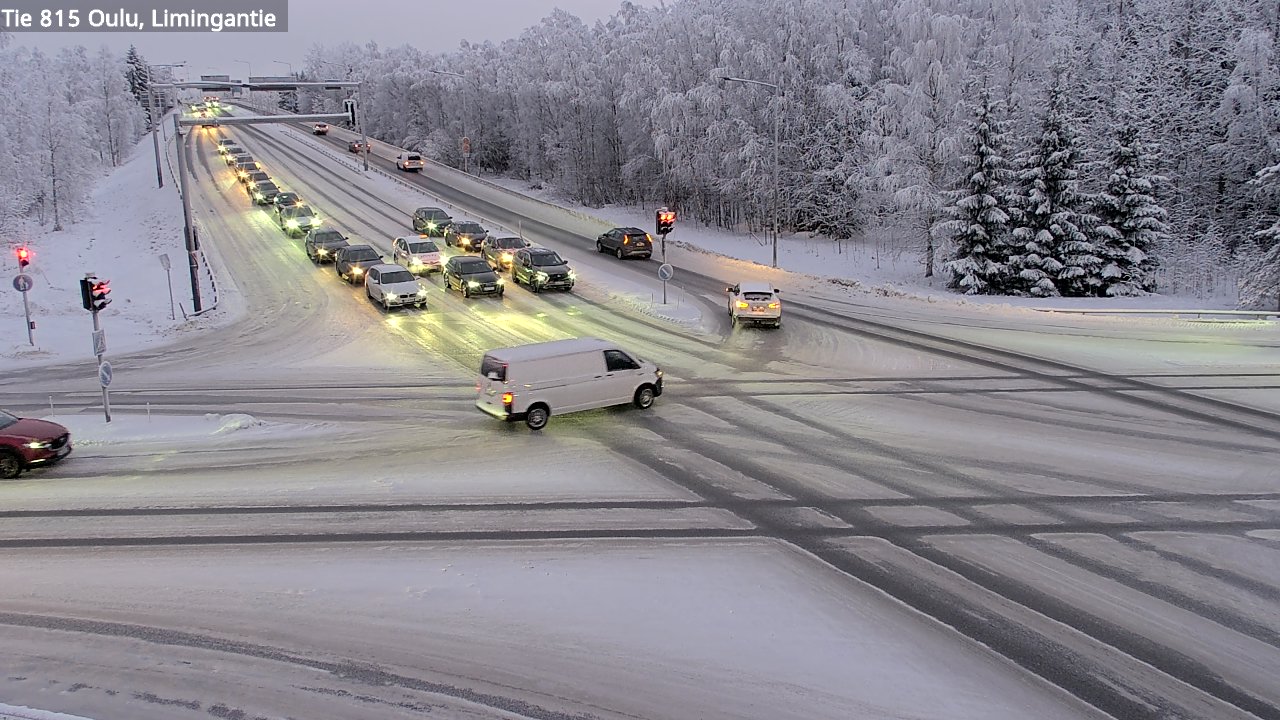 Weather Camera Image Road 815 Oulu, Limingantie, Oulu, Pohjois-Pohjanmaa