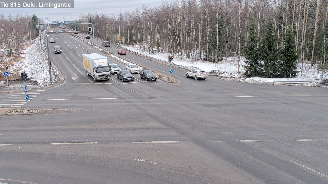 Kelikamerat Kuva Tie 815 Oulu, Limingantie, Oulu, Pohjois-Pohjanmaa