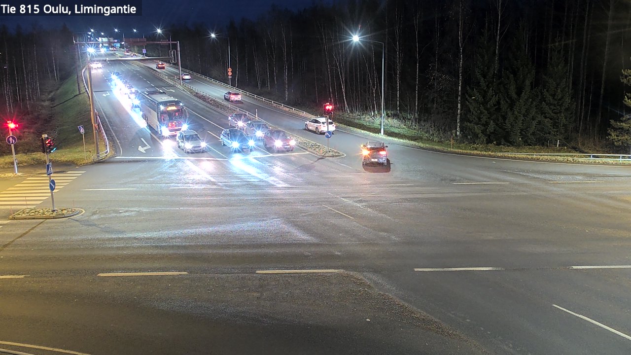 Kelikamerat Kuva Tie 815 Oulu, Limingantie, Oulu, Pohjois-Pohjanmaa