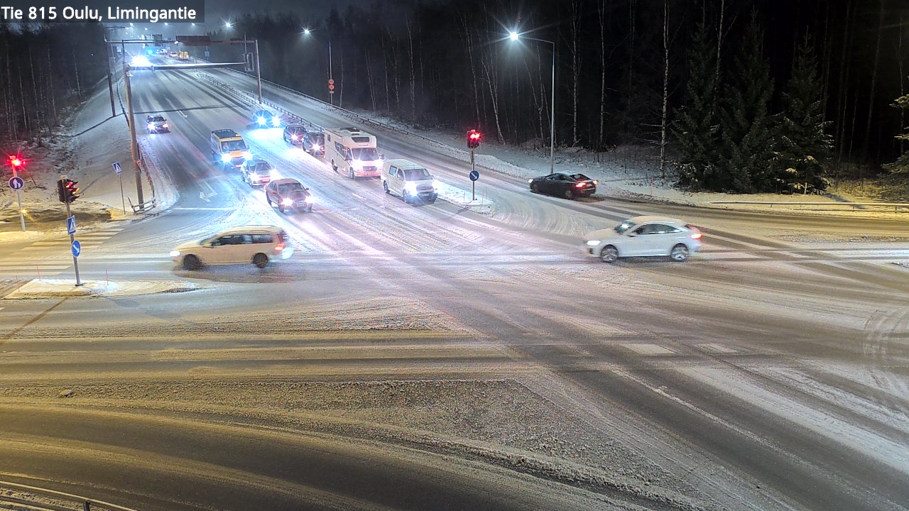 Weather Camera Image Road 815 Oulu, Limingantie, Oulu, Pohjois-Pohjanmaa