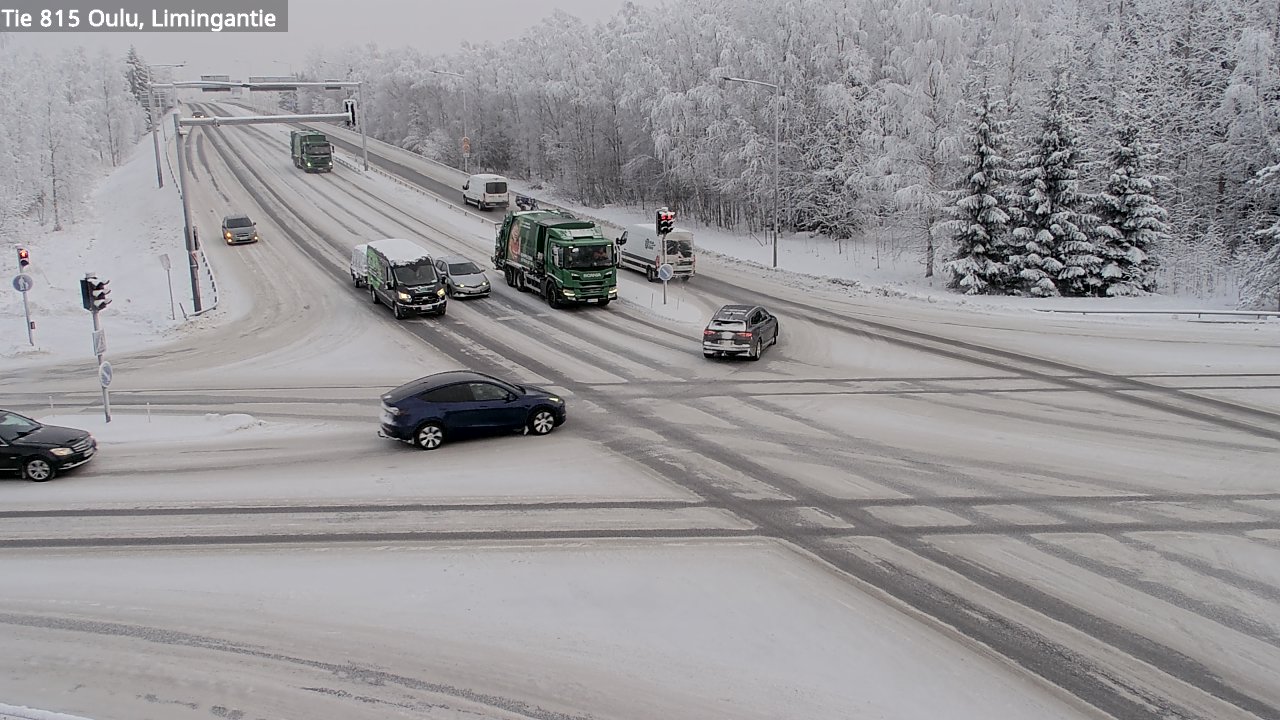 Weather Camera Image Road 815 Oulu, Limingantie, Oulu, Pohjois-Pohjanmaa