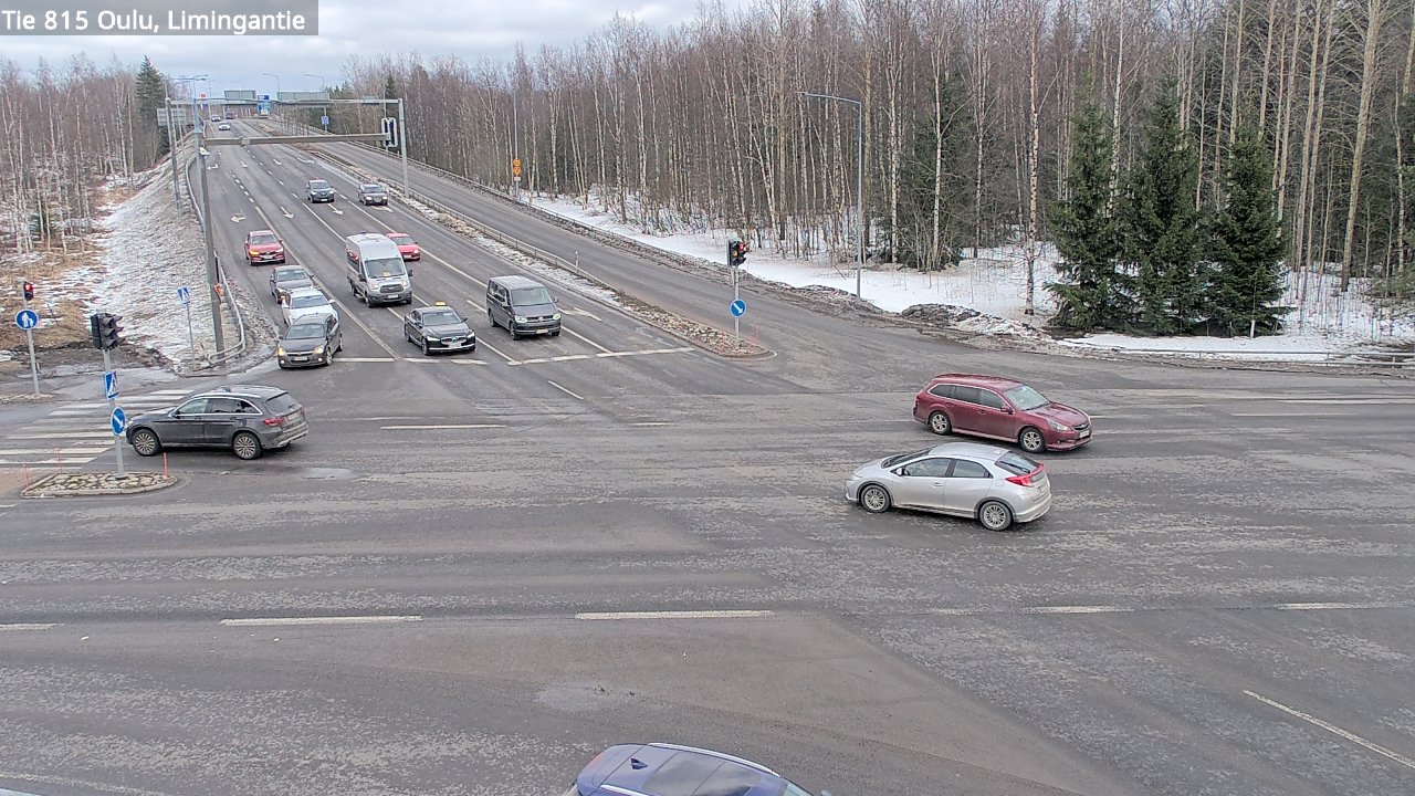 Weather Camera Image Road 815 Oulu, Limingantie, Oulu, Pohjois-Pohjanmaa