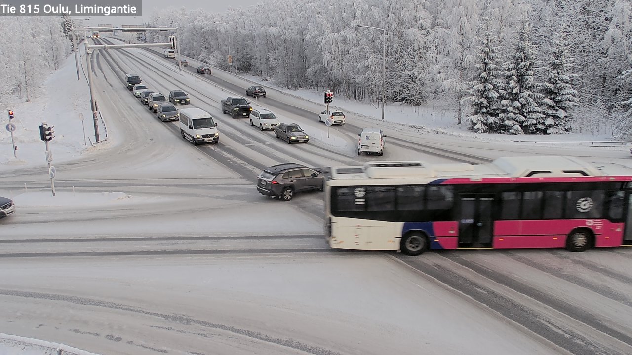 Weather Camera Image Road 815 Oulu, Limingantie, Oulu, Pohjois-Pohjanmaa