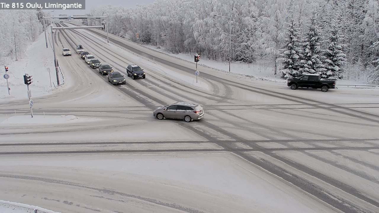 Weather Camera Image Road 815 Oulu, Limingantie, Oulu, Pohjois-Pohjanmaa